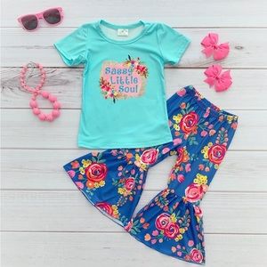 4T Boutique Bell Bottoms Outfit